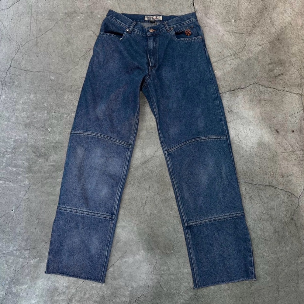 Fieldsheer Men's Teramid Straight Reinforced Knee Riding Denim Jeans 30x34